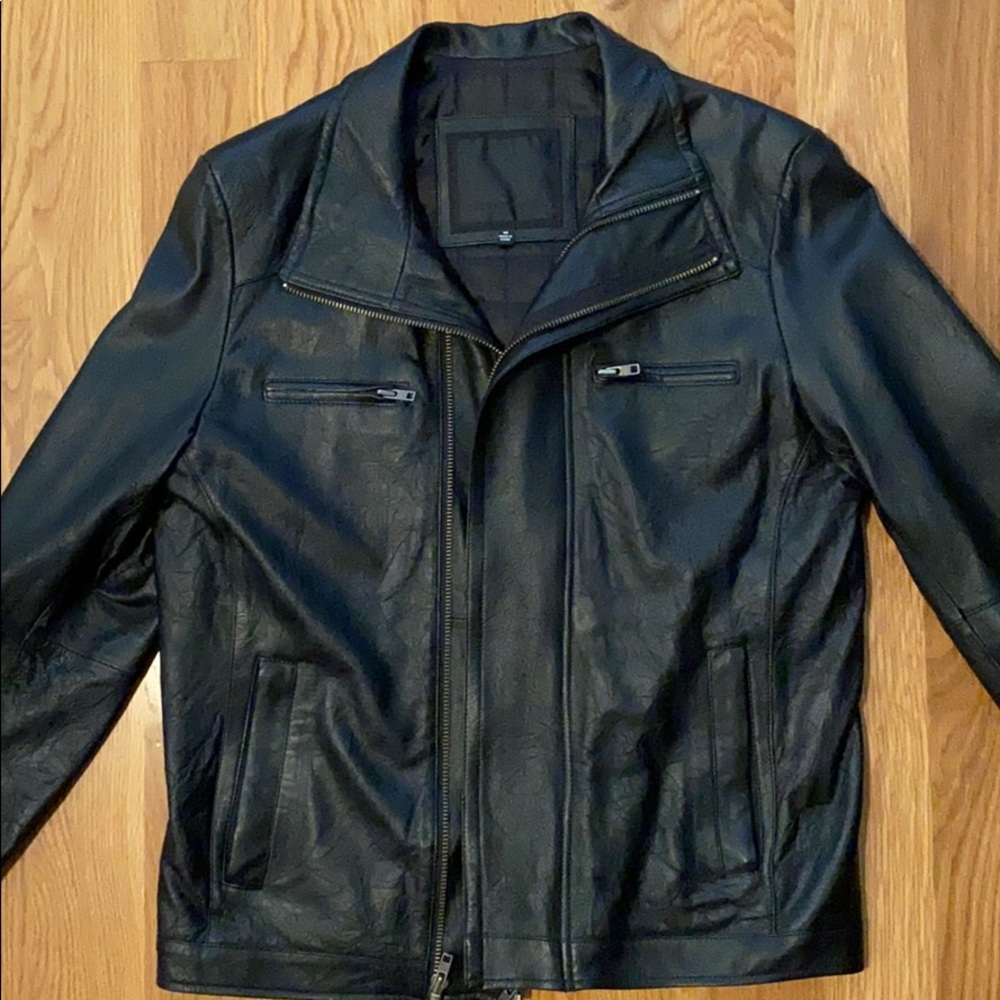 Zachary Prell Men’s Leather Jacket Size M